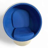 4 x chaise boule en fibre de verre années 1980