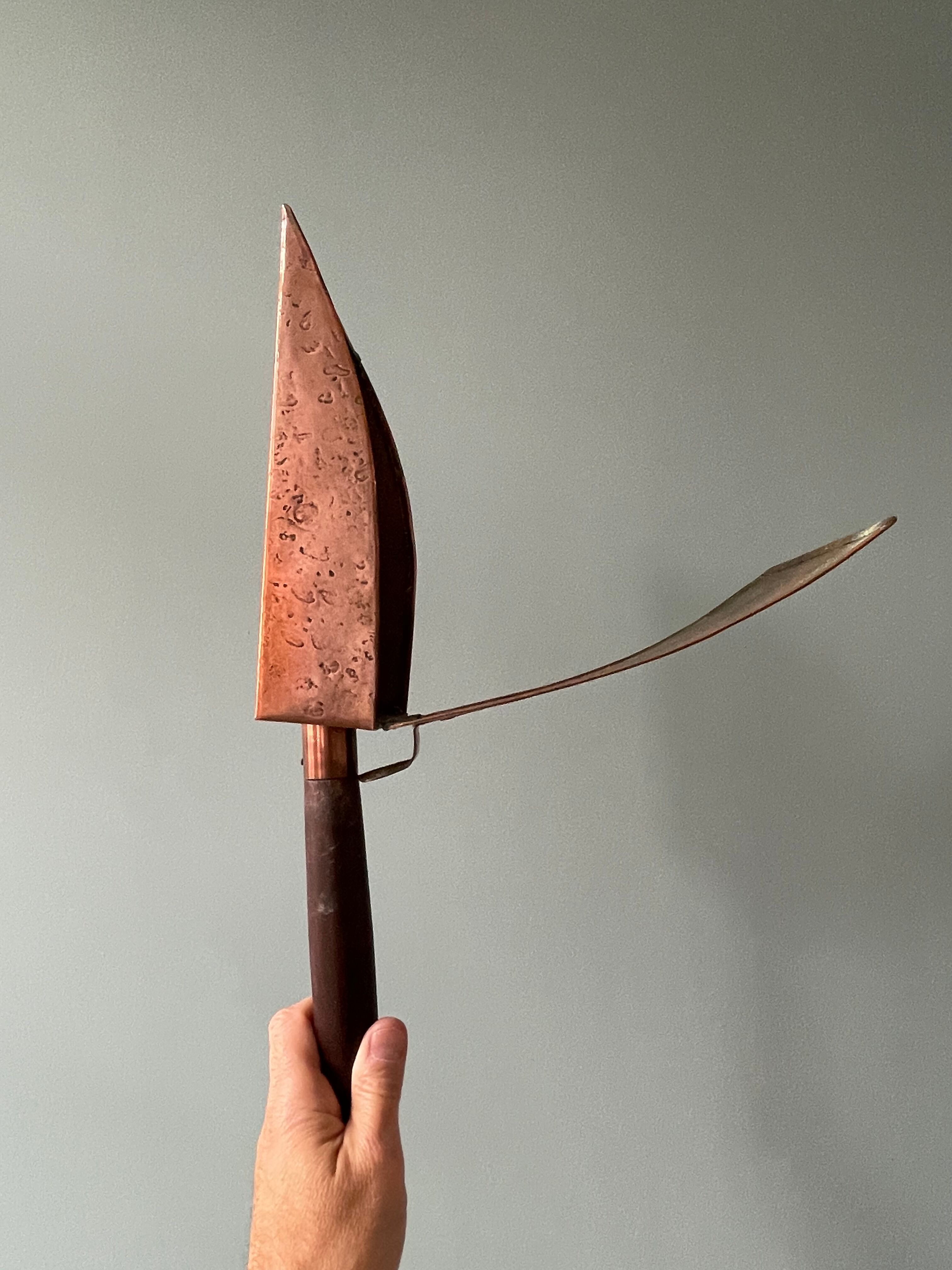 Chimney ash shovel, folk art