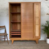 Vintage oak and canning wardrobe