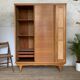 Vintage oak and canning wardrobe