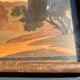 Plateau en bois marqueté