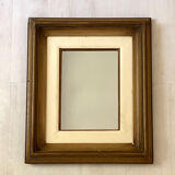 Wooden frame mirror