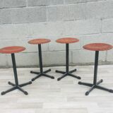 Set of 4 vintage Eromes stools