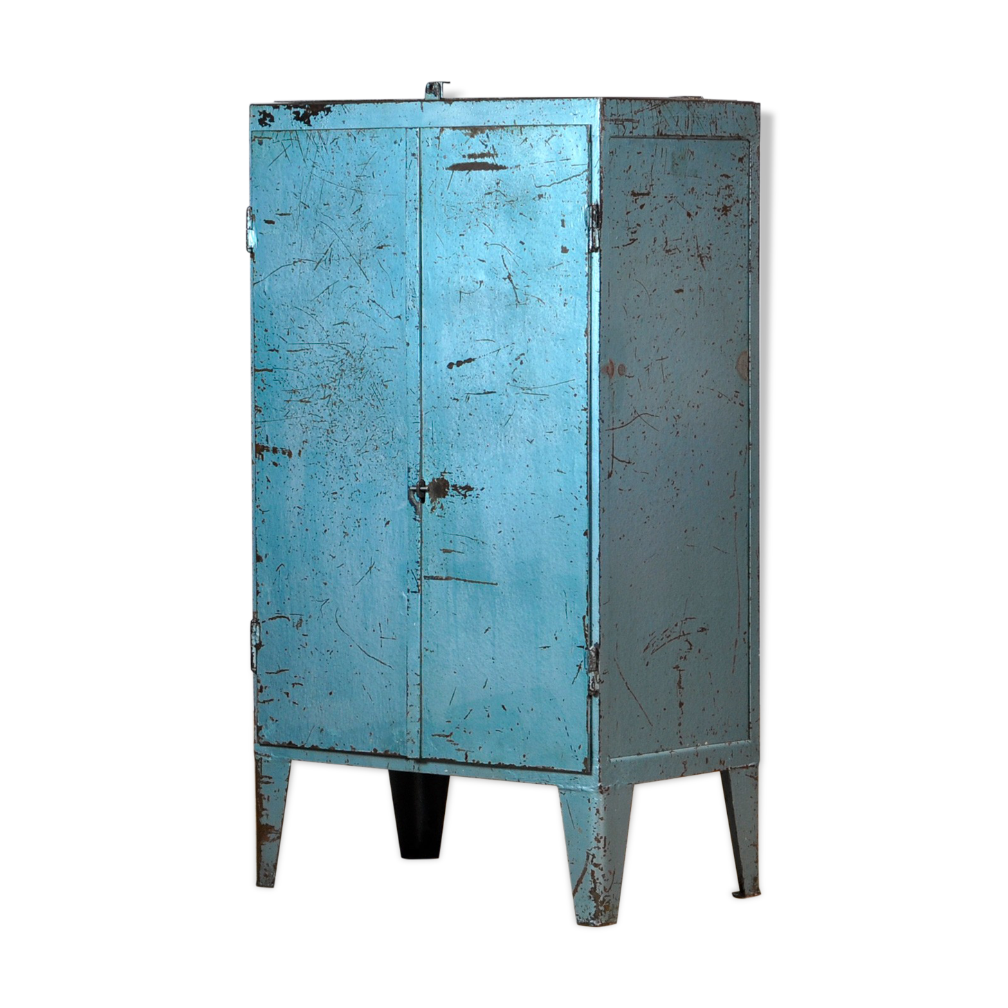 Industrial Iron Cabinet, 1960s