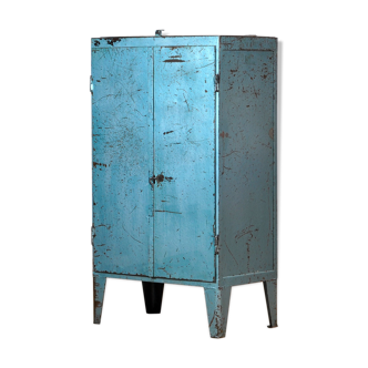 Industrial Iron Cabinet, 1960s