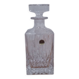 Royal cristal rock crystal whiskey decanter