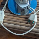 Chrome flame lamp