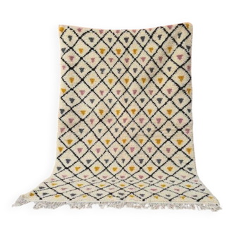 Tapis beni merirt traditionnal marocain 250cmx150cm