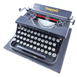 Brilliant black torpedo typewriter 1936