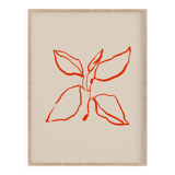 Botanical illustration giclee print, 50x70