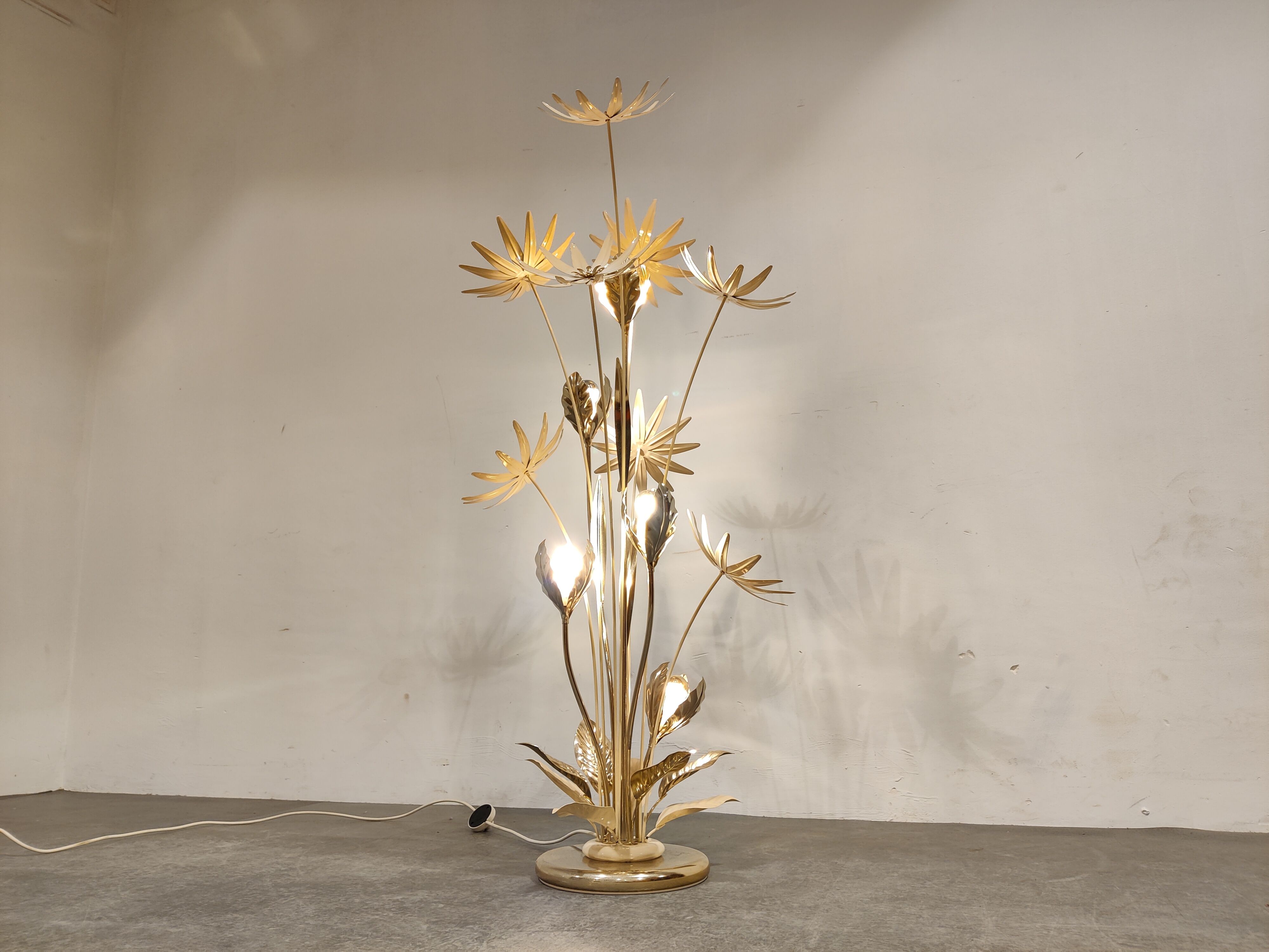 Vintage floor lamp by Hans Kögl, 1970s