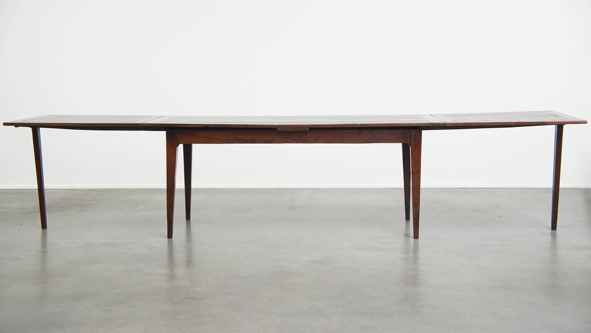 Antique French Oak XXL Dining Table from the Late 18th / Early 19th Century