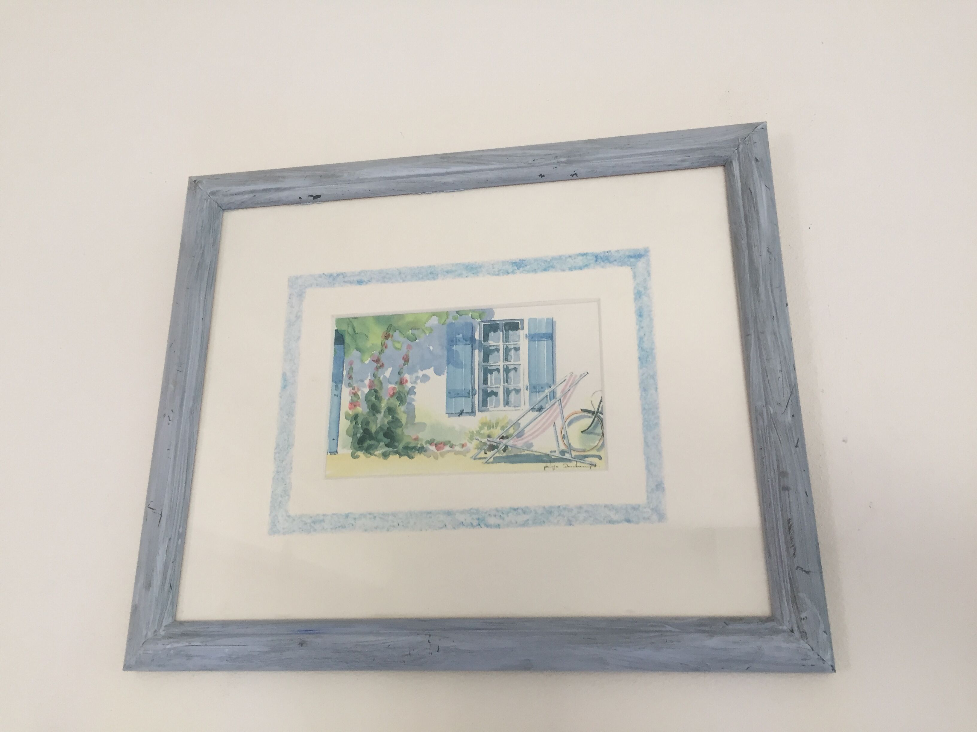 Painting by Philippe Deschamps