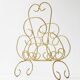 Vintage brass butterfly magazine rack 1950s 1960s 50s 60s
