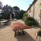Oak table with extensions