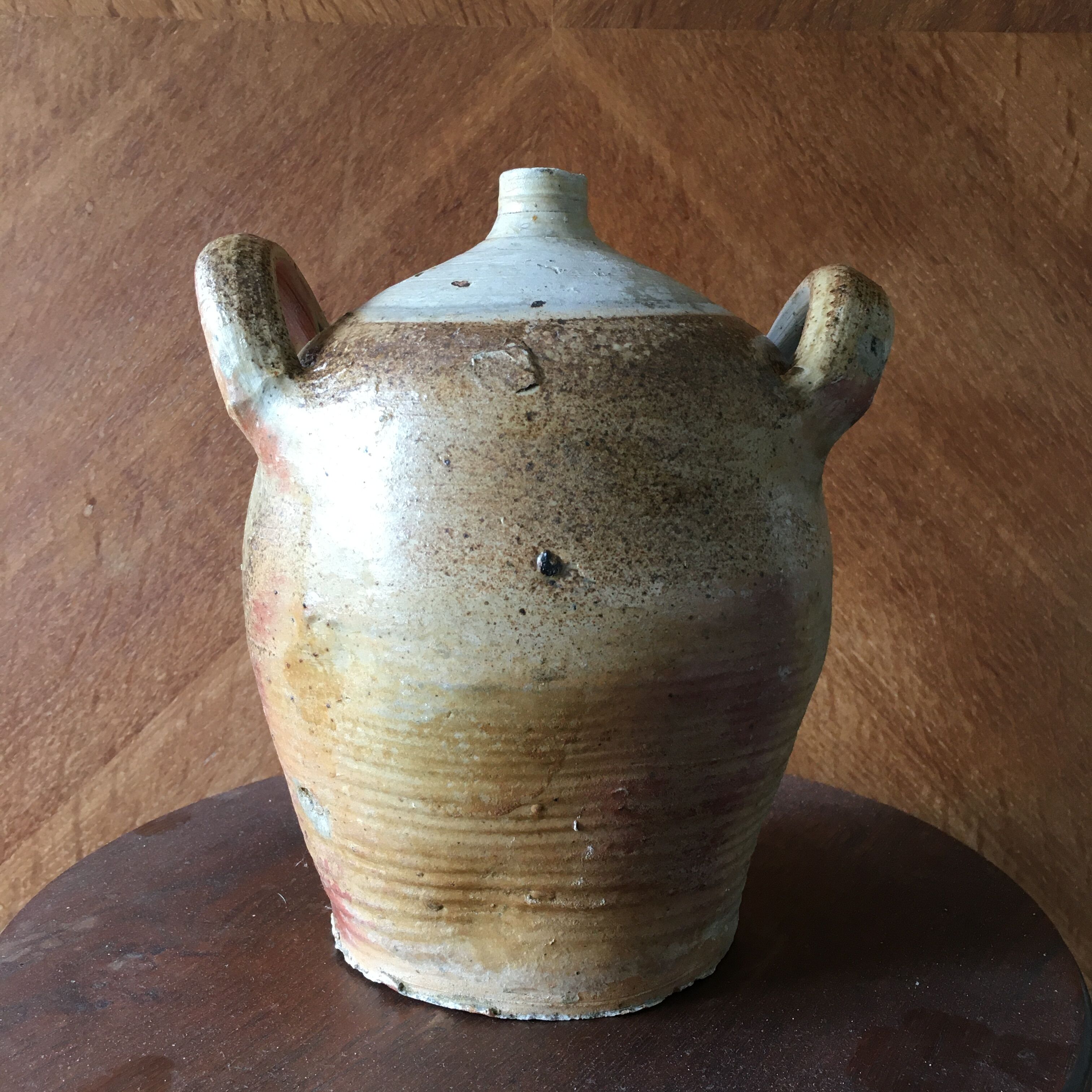 Ancient sandstone jar