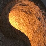 Vintage stone lamp 60s