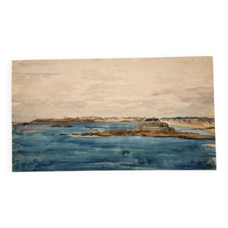 Gilbert Privat watercolor