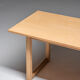 Coffee table in soap treated oak, carl malmsten, 1960's, sweden