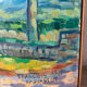 View of the church of La Clayette, signed François Sauvageot 1947