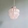 Art Deco frosted glass pendant, 1920s-30s