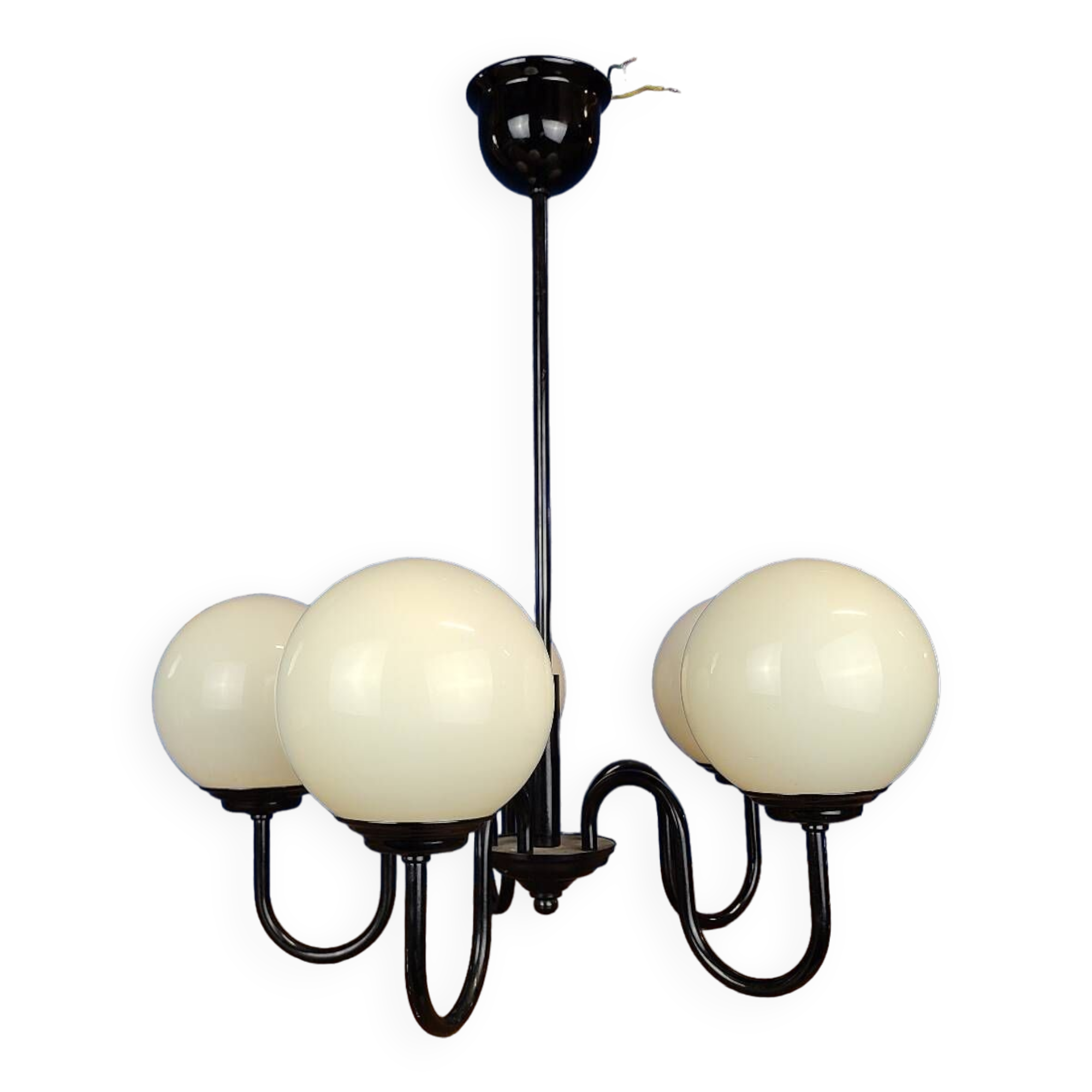 Vintage globe chandelier.