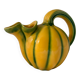 Green and yellow polychrome melon pitcher 1960