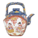 Japanese porcelain teapot with geisha decor