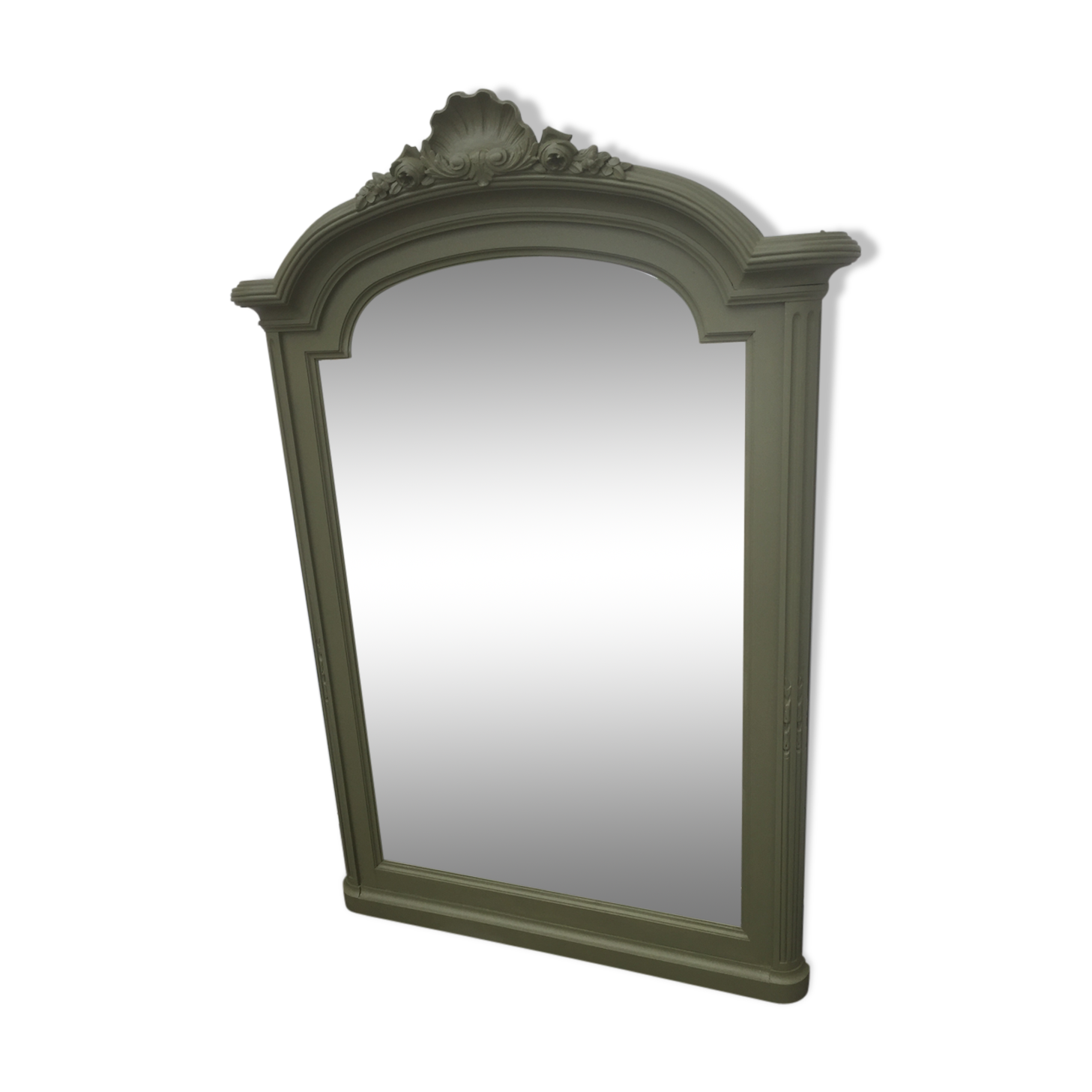 Miroir classique vert 102x145cm