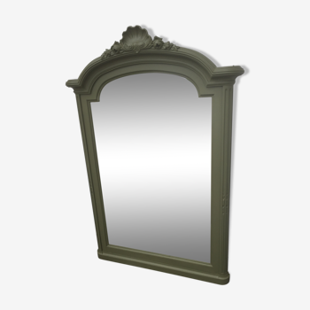 Green classic mirror 102x145cm