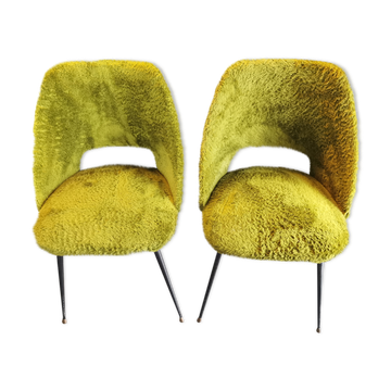 Pair of vintage Pelfran chairs from the 1960s.