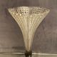 Vase bouquet cone cut crystal Baccarat Saint Louis late nineteenth early twentieth