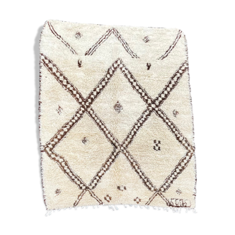 tapis berbère Beni Ouarain vintage 190x290 cm