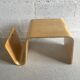 Table basse bout de canapé et porte revues en bois