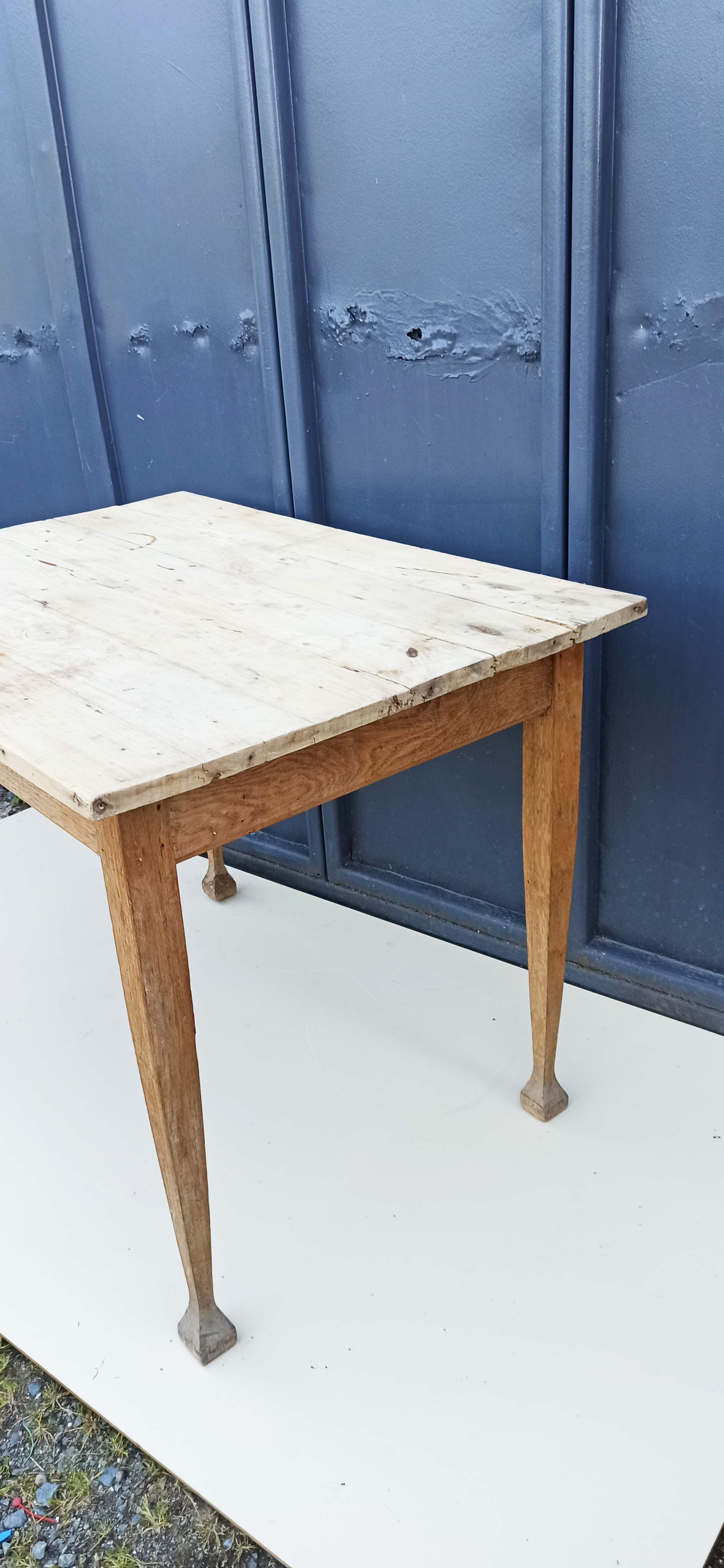 Farm table kitchen - oak and fir