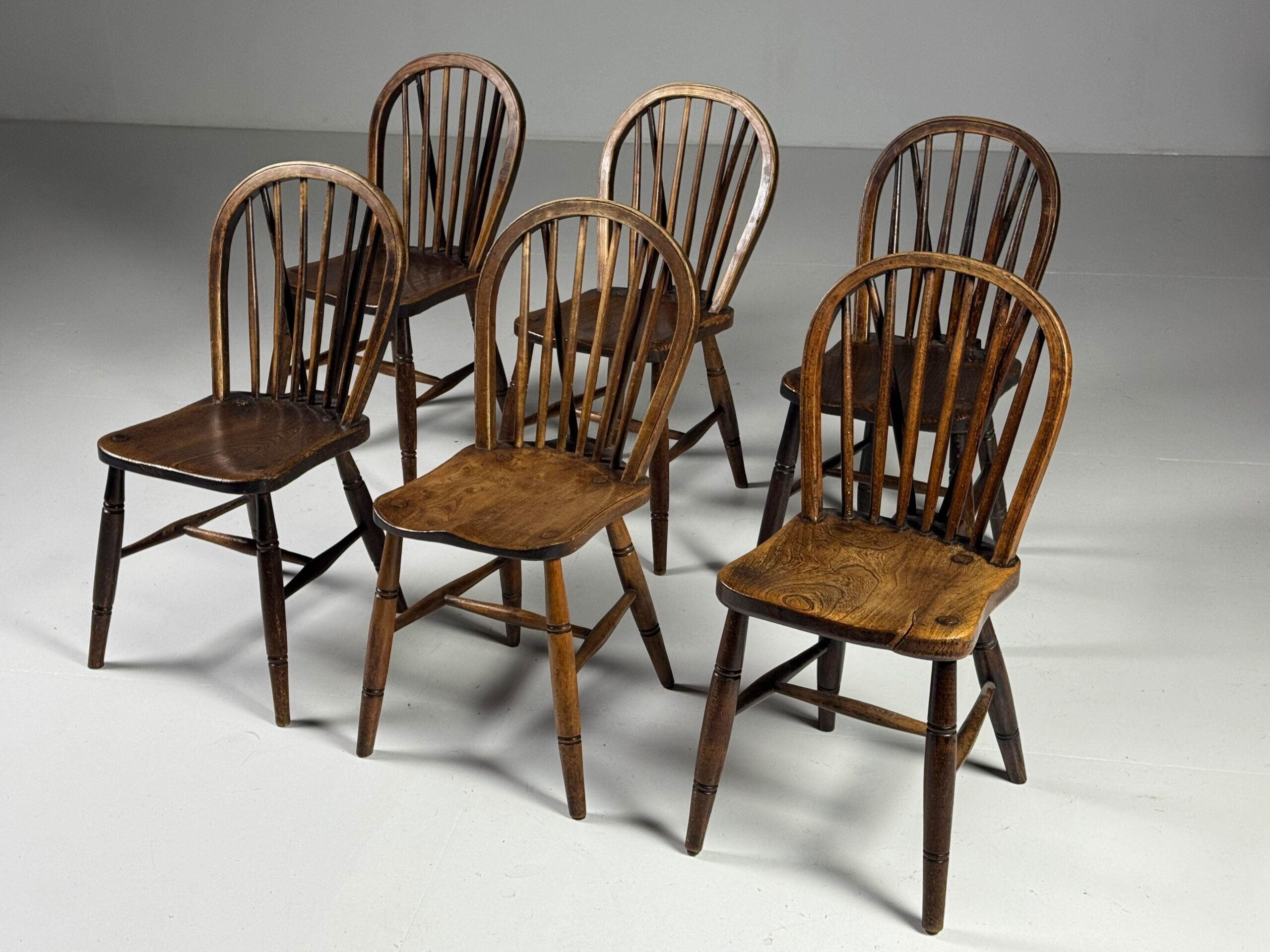 6x Windsor chair English