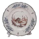 Decorative plate Choisy-le-roi "le lavoir"