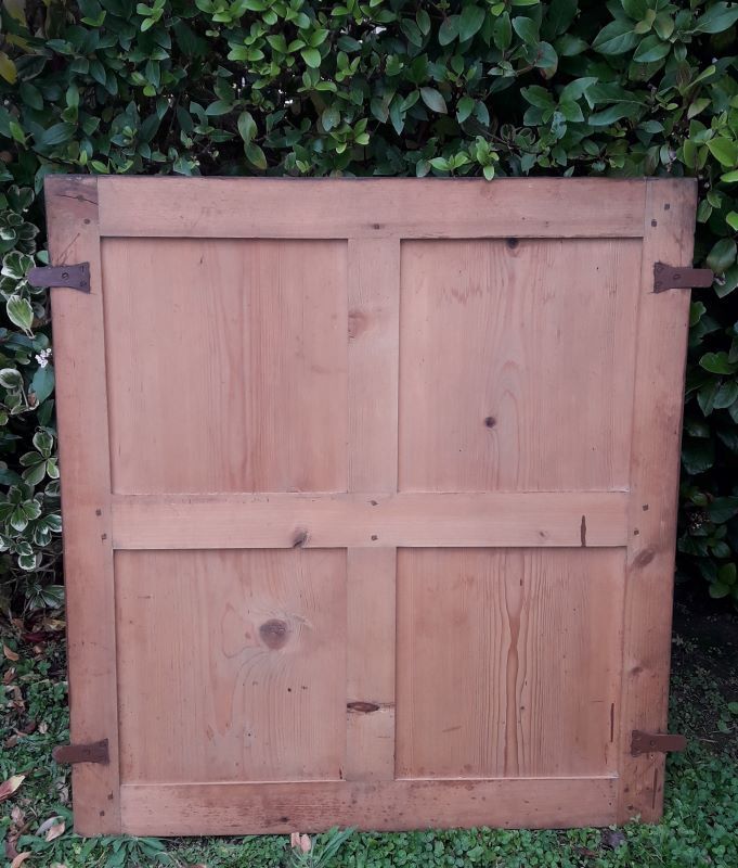 Porte vitrée H186,5xL98,5 de communication moulurée