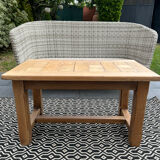 Antique oak coffee table
