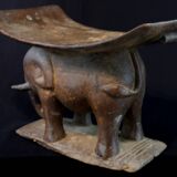 Art Africain - Ancien Tabouret Akan - Côte d'Ivoire