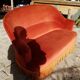 Velvet sofa