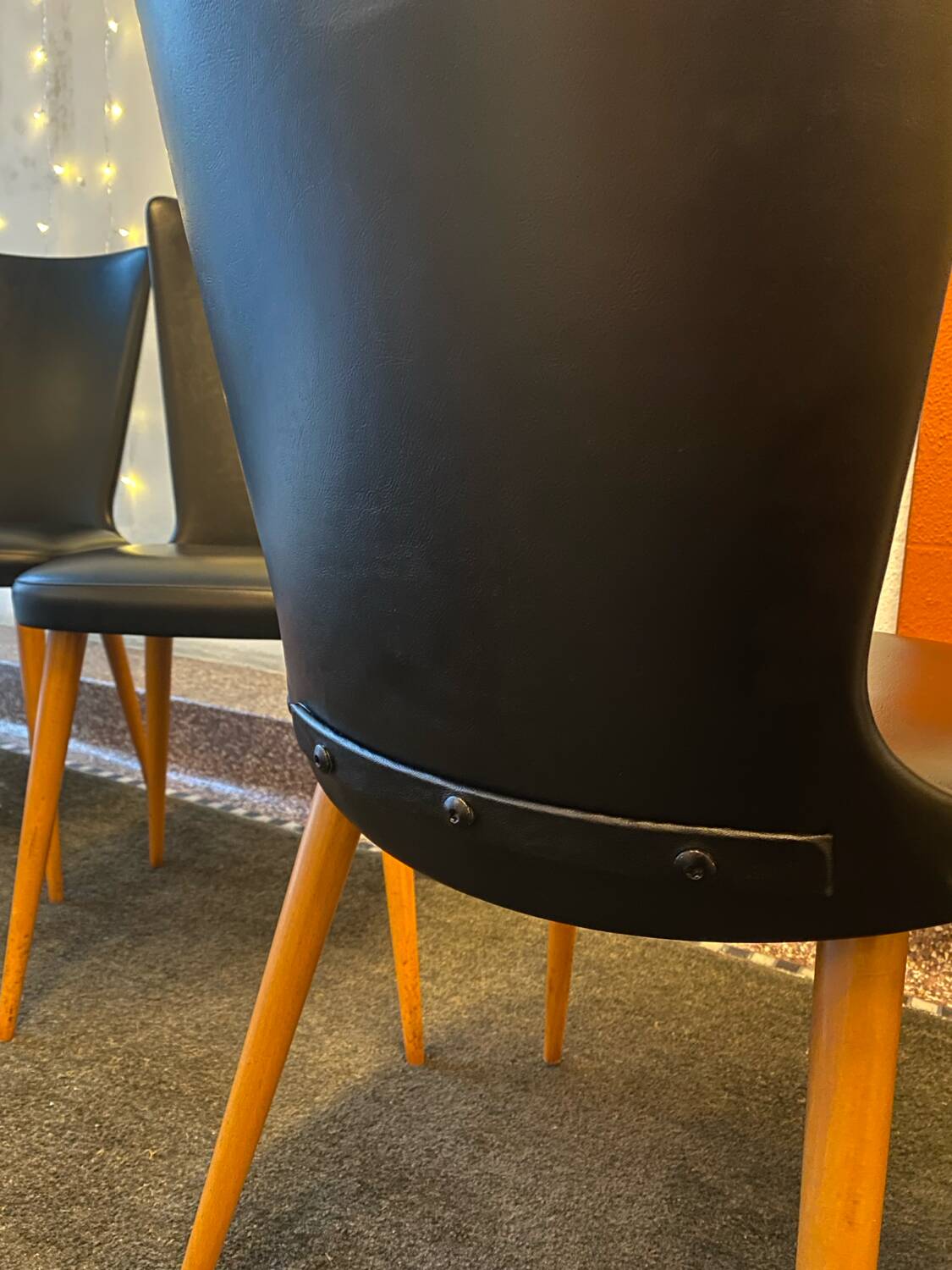 Set of 6 Essor chairs by Baumann 1960