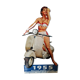 1955 vespa plate advertising plate with pin up
