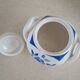 6 Digoin cups and saucers, sugar bowl and milk jug