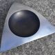 Cast aluminum ashtray or pocket emptier