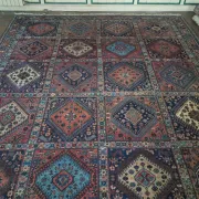 Handmade Persian Yalameh rug 370x261cm