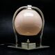 Glass and metal table lamp, Germany, 1930s