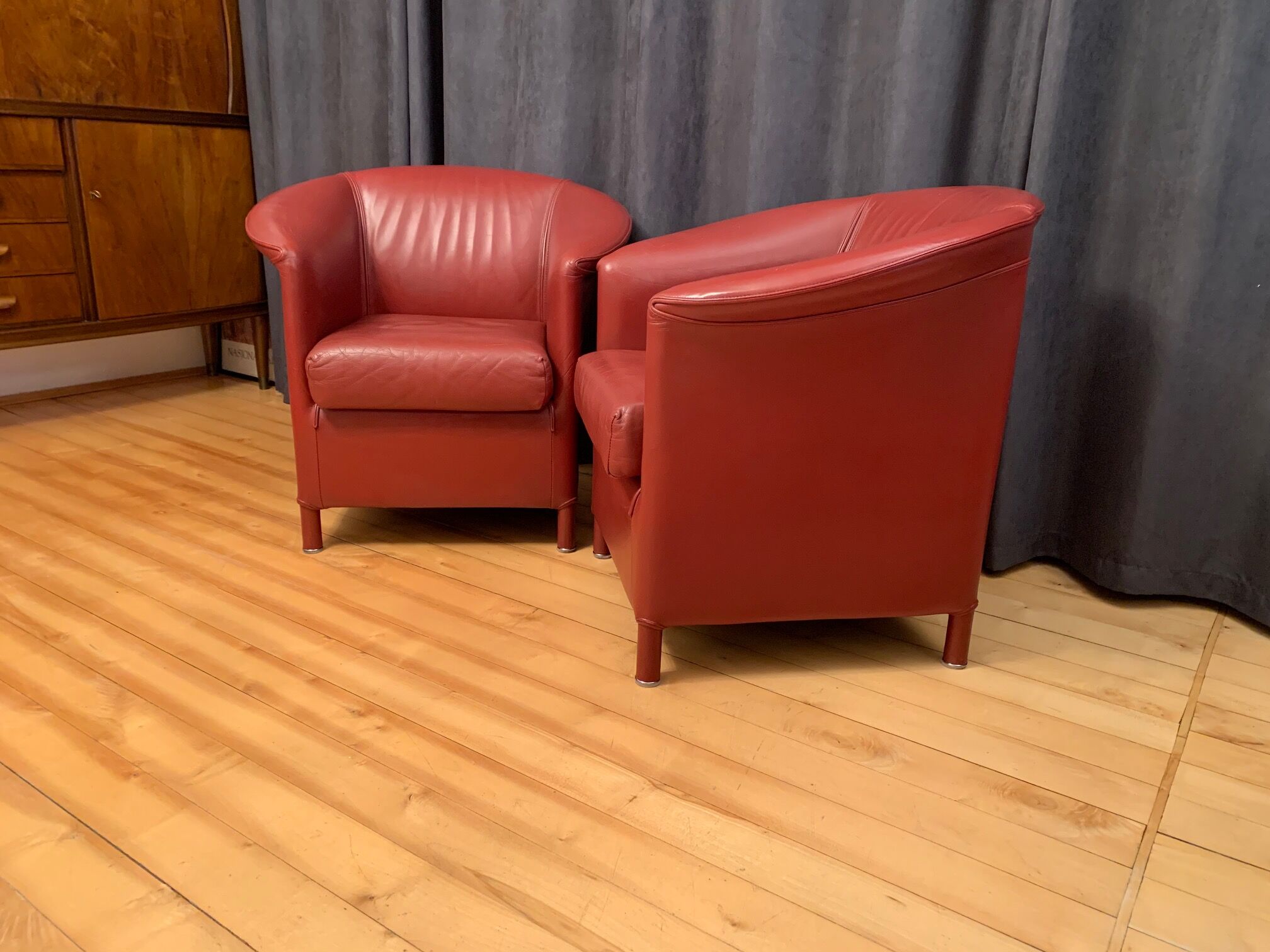 Paire de fauteuils Aura par Paolo Piva, Wittmann, Autriche, années 1980