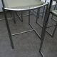 Set of 6 chrome spaghetti chairs model 101 of Belotti for Alias of the 70s-80s