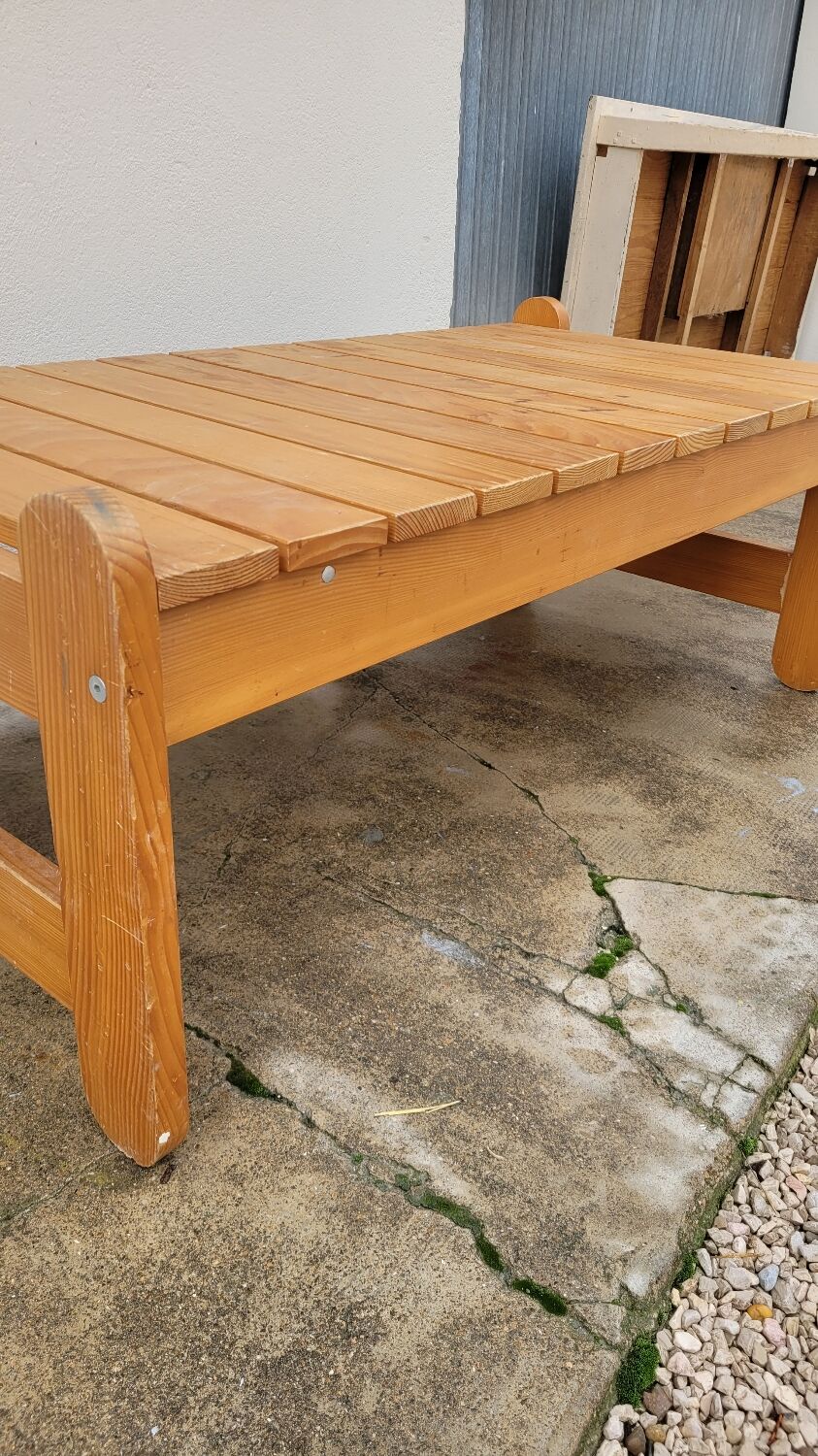 Pine coffee table